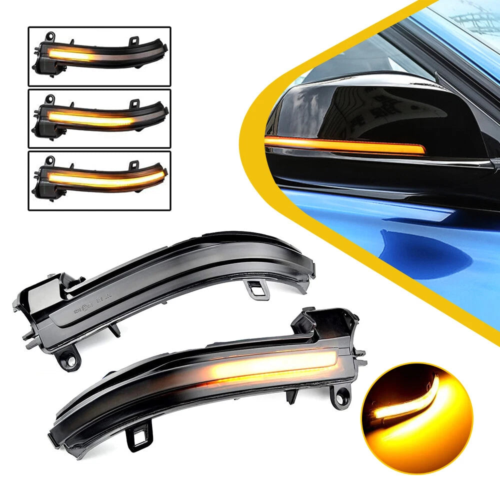 LED Smoked Turn Signal Lamp for BMW 1 2 3 4 Series (2012–2019)