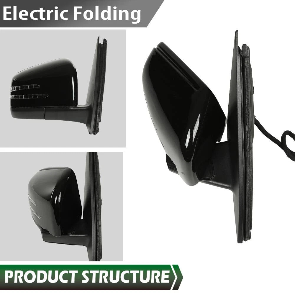 Right Passenger Side Mirror for Mercedes-Benz ML350 GLE350 (2015–2019)