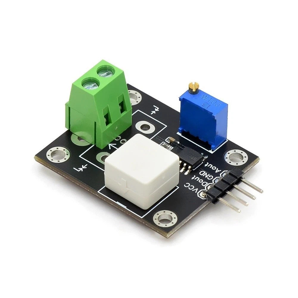 Current Sensor Module for WCS2702 (Adjustable 2A Overcurrent Protection)