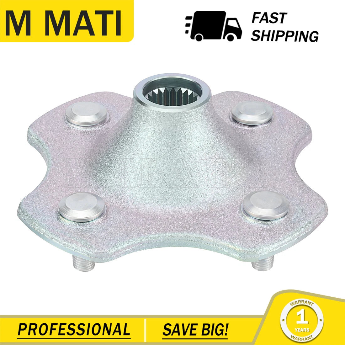 Rear Axle Wheel Hub for Honda Rancher 420 TRX420TM TRX420TE ES 2007–2013