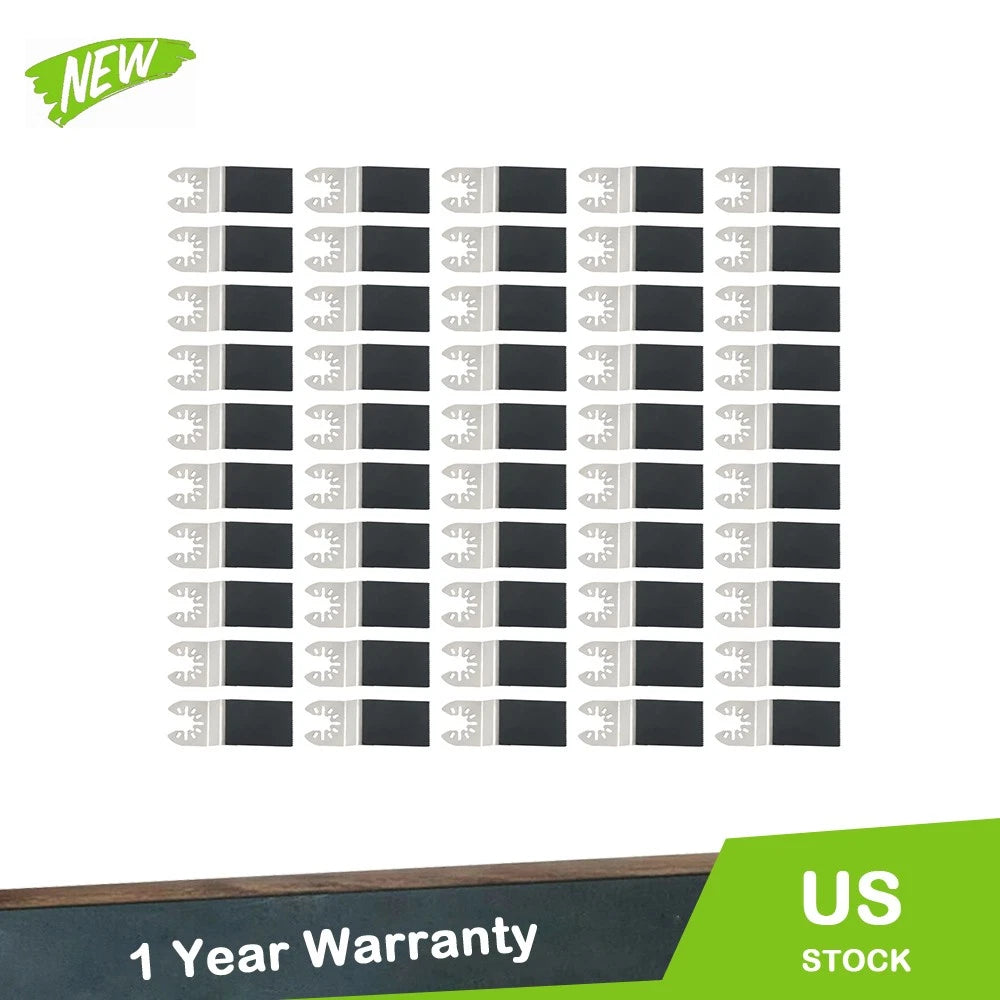 Set of 50 Oscillating Saw Blades for Multitools