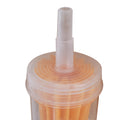 72 Pack Universal Fuel Filter for Kawasaki Kohler (1/4" × 5/16")