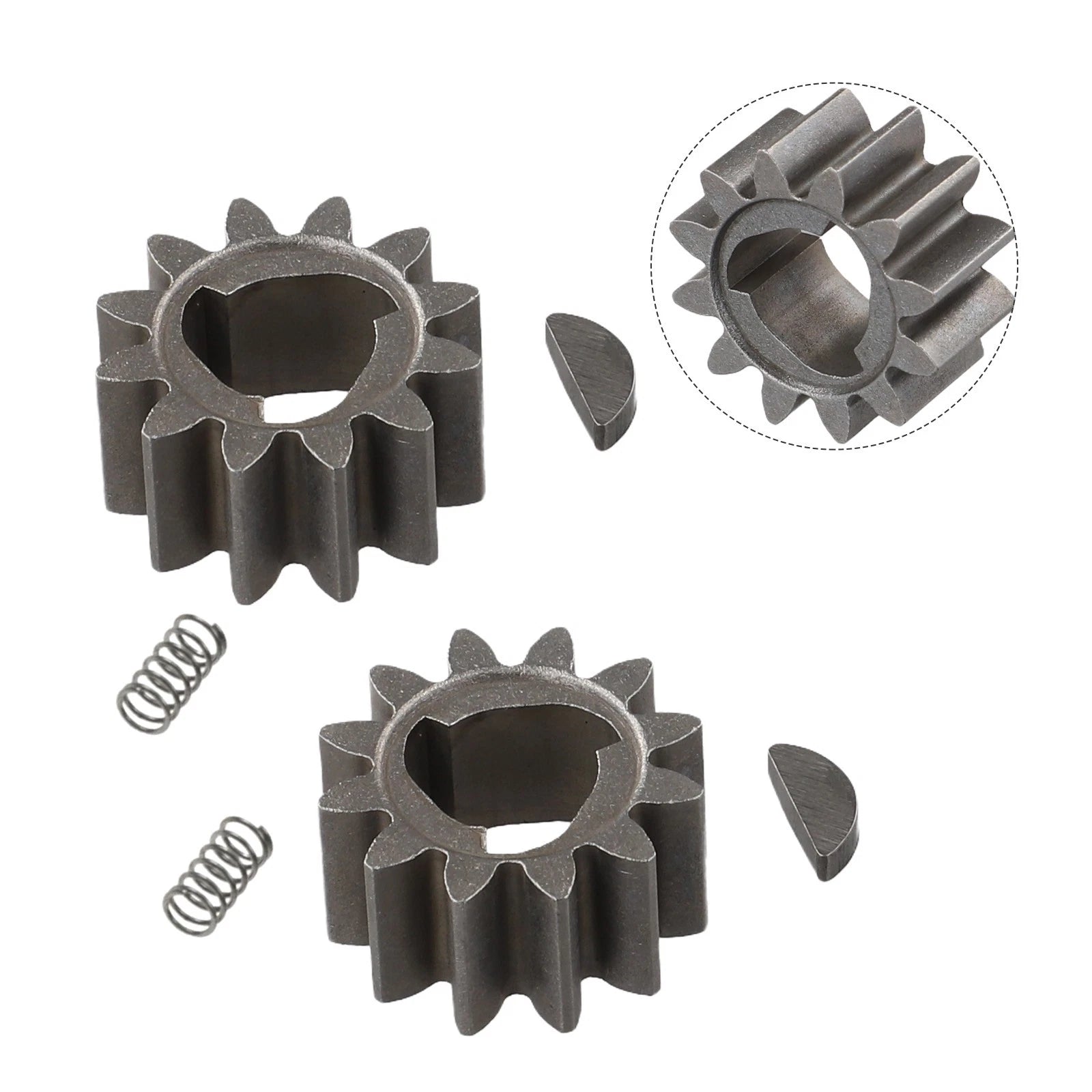 12T Pinion Gear Kit for HRX216 HRX217 (2015–2023) with Compression Springs