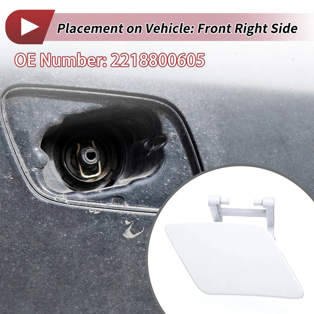 Bumper Headlight Washer Nozzle Cover Cap for Mercedes-Benz S63 (2014–2020)