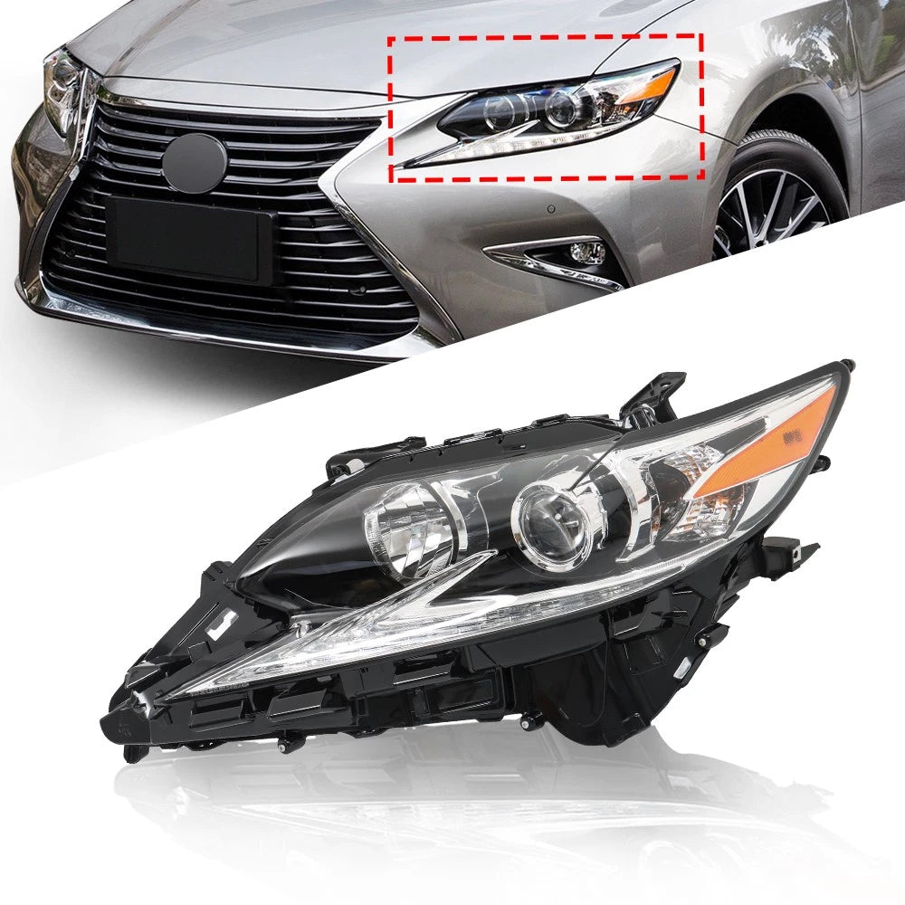 Headlight Assembly for Lexus ES350 ES300H (2016–2018) with LED DRL