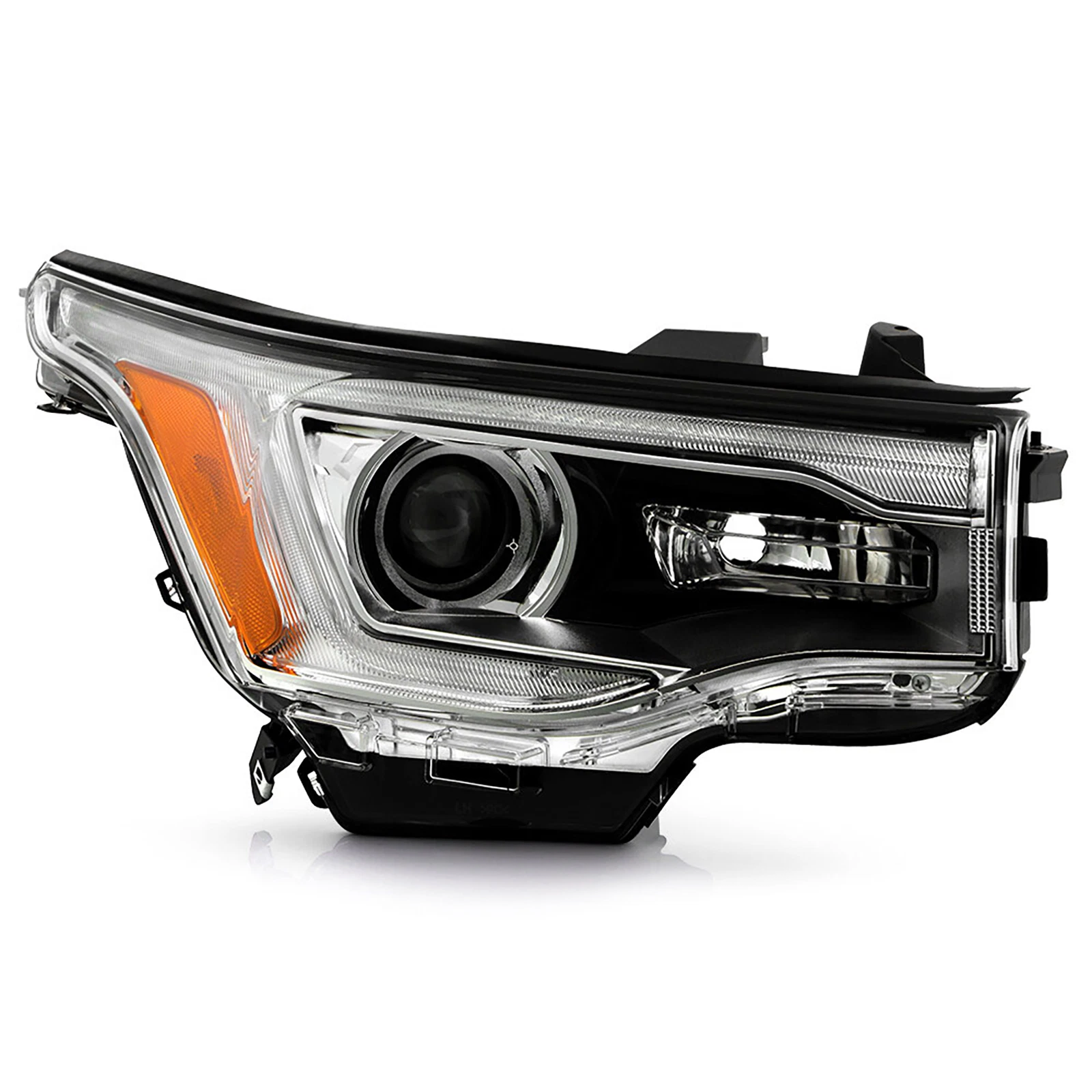 T3W Headlight for GMC Acadia SL (2017–2019) Right Passenger Side Halogen DRL