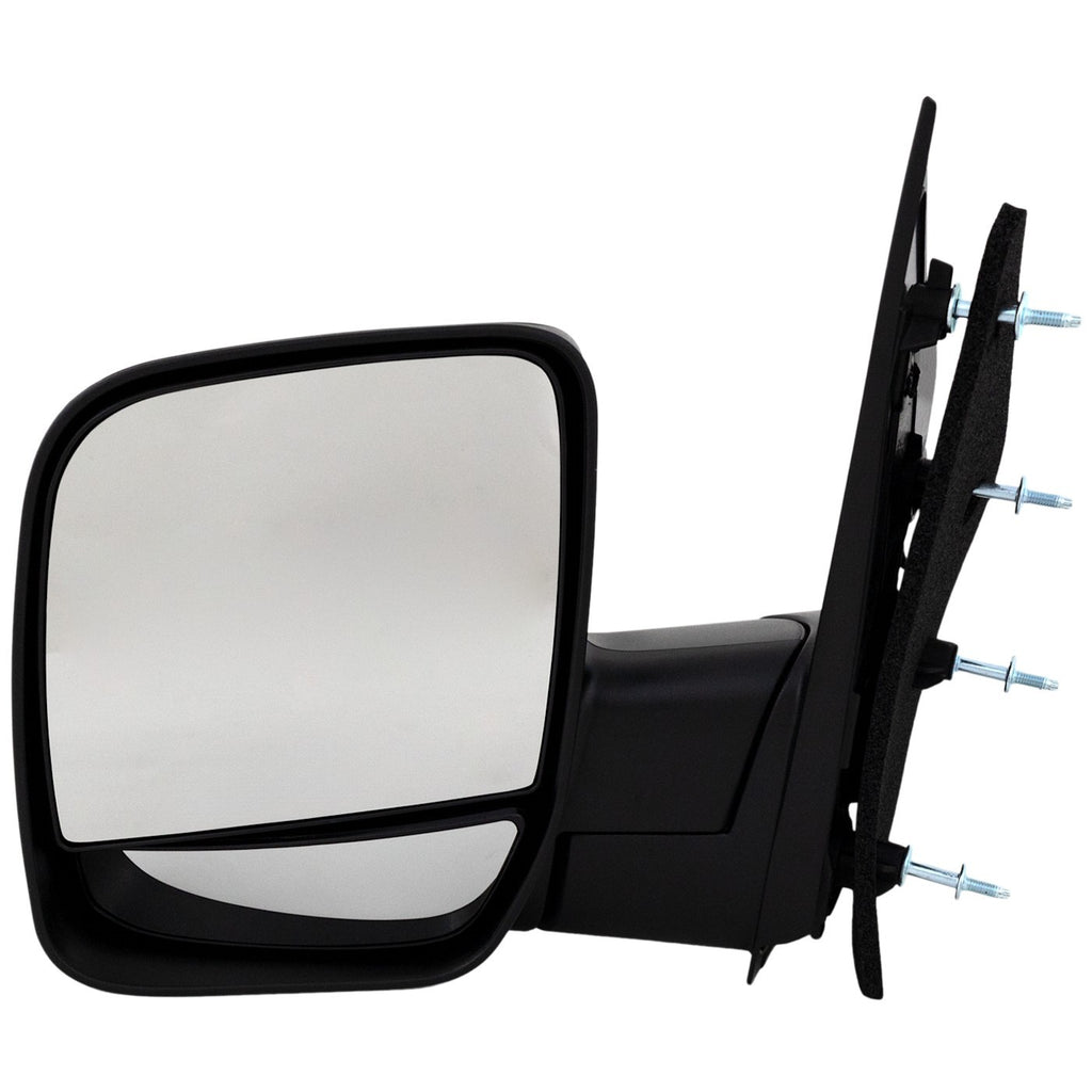 Black Folding Manual Side View Mirror for Ford Econoline Van (2002–2008)