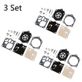 Set of 3 Carburetor Diaphragm Kit for Husqvarna 3120XP & 3120 (K12-WG)