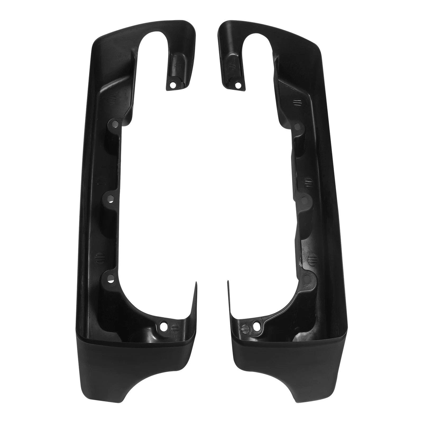 4" Matte Black Saddlebags Extensions for Harley Touring Electra Glide (2014–2024)