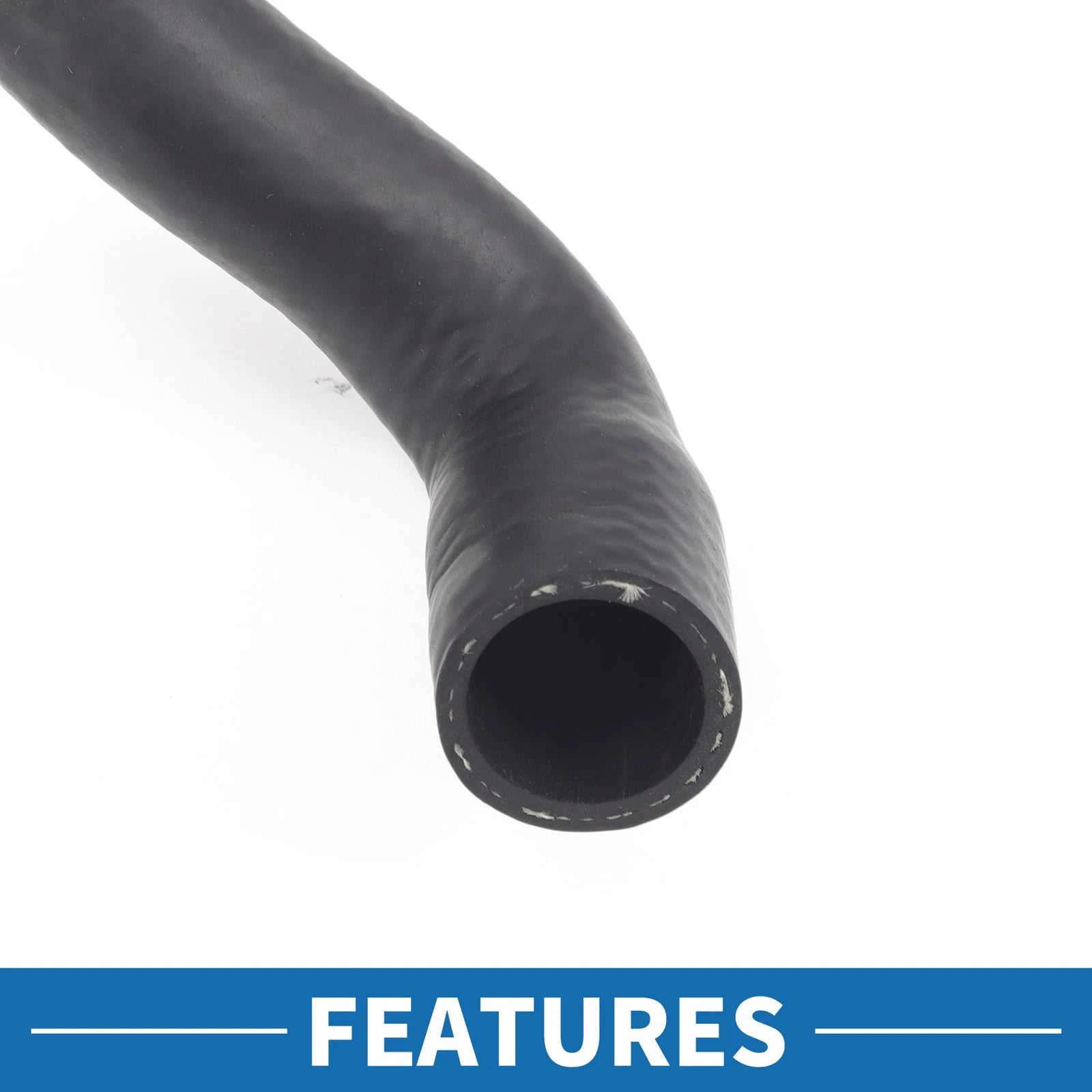 Engine Radiator Hose No. 17127575453 for BMW 550i (2011–2013) Rubber Black