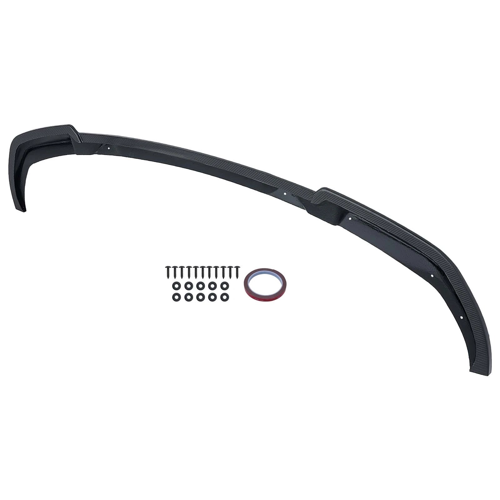 3D Carbon Fiber Front Bumper Lip for BMW G20 M Sport Sedan (2019–2022)