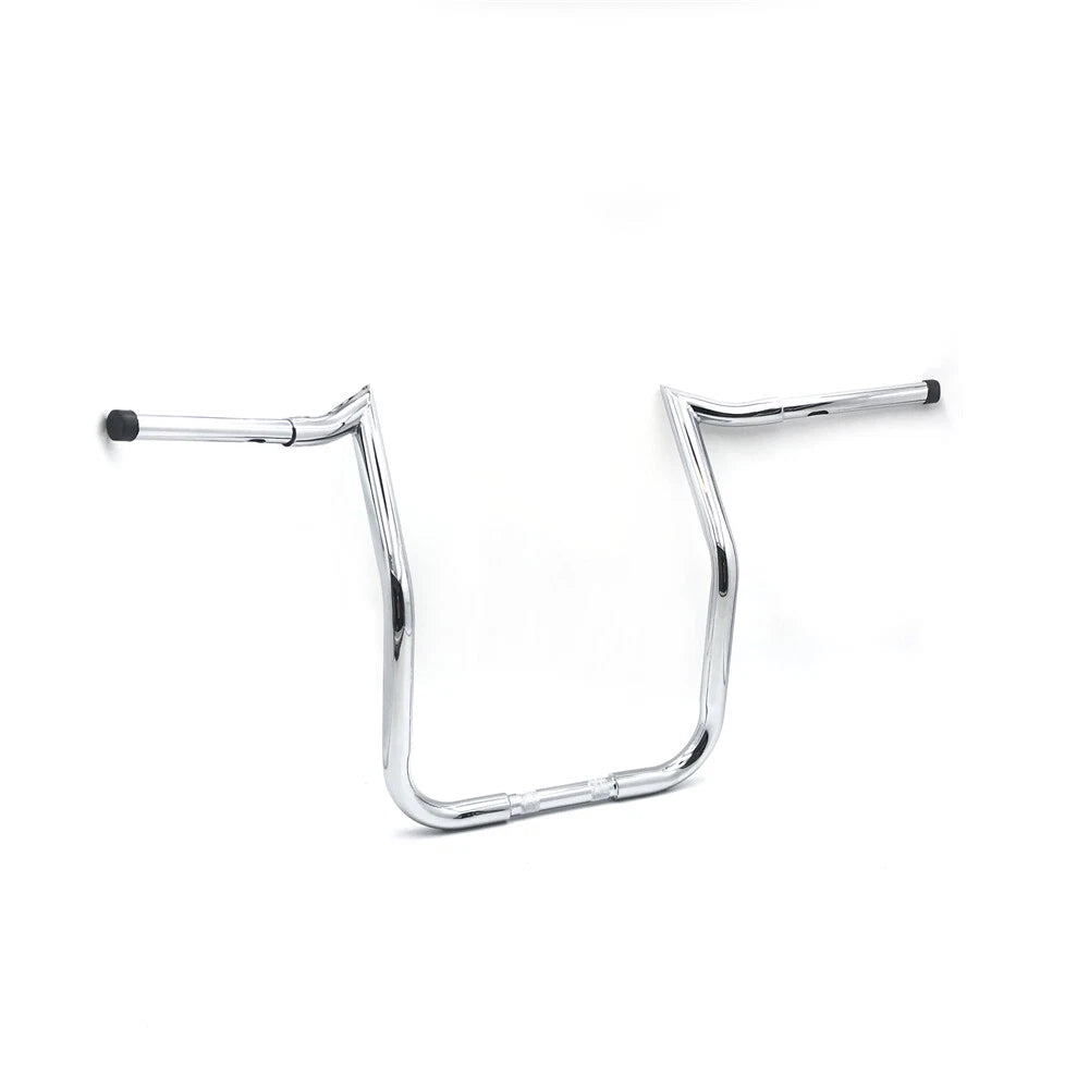 14" Twin Peaks Ape Hanger Handlebars with Cables for Harley Touring (2016)