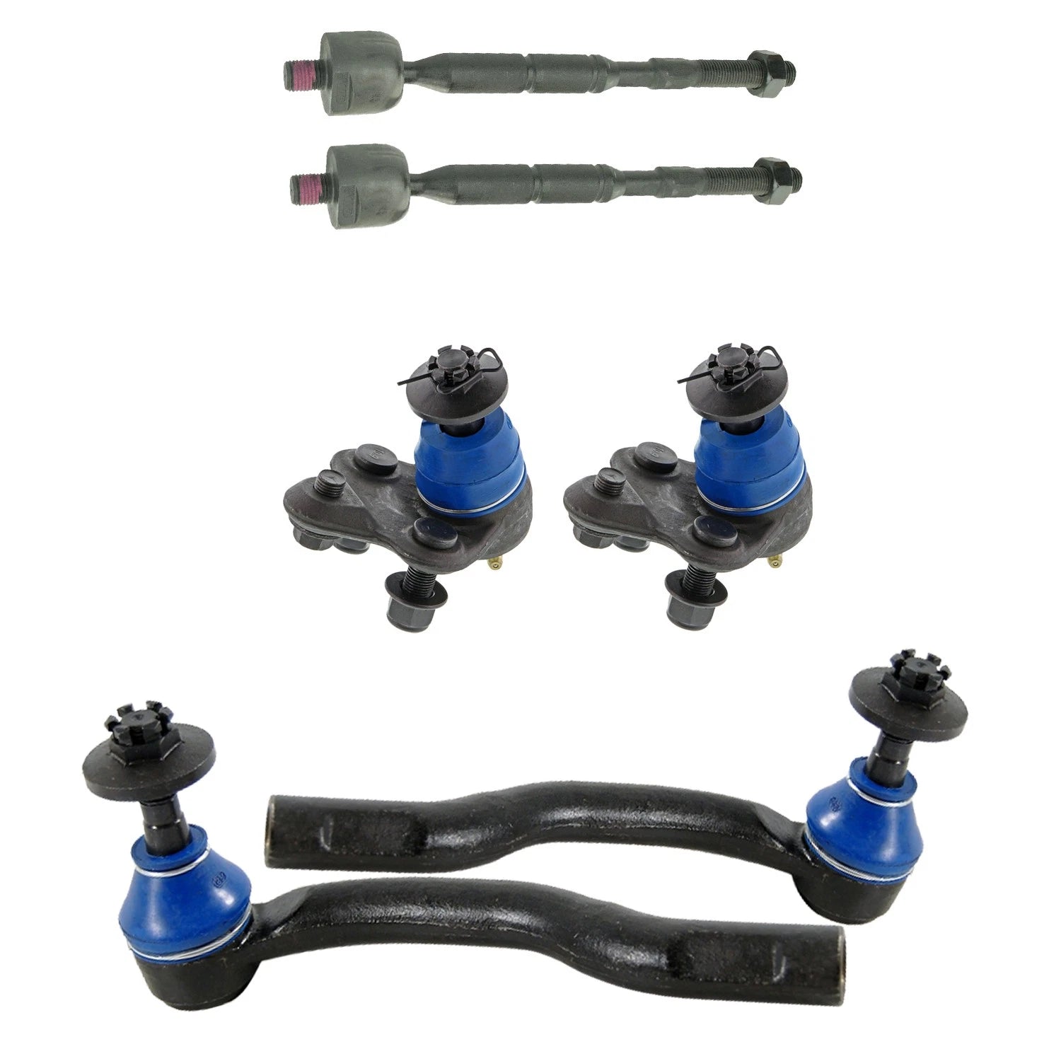 Inner Outer Tie Rods & Front Lower Ball Joint Kit for CT200h Prius (2011–2017)