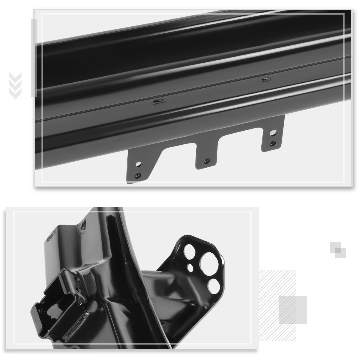 Front Bumper Reinforcement Impact Absorber for Hyundai Santa Fe XL (2017–2019)