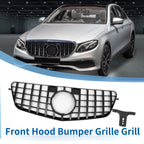 Front Upper Bumper Grille for Mercedes-Benz E300 (2009–2013) Black