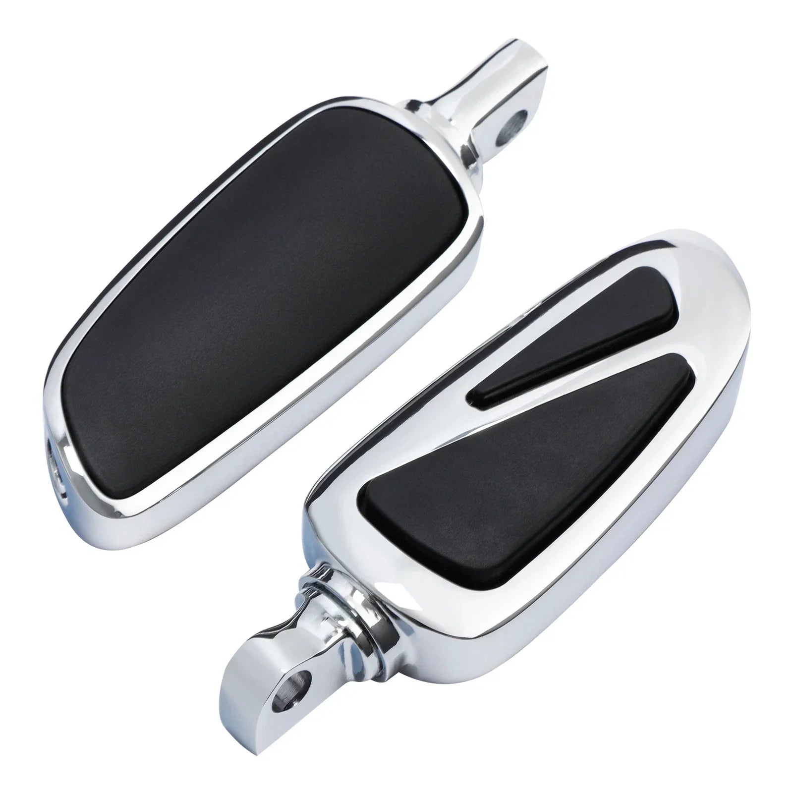 Chrome Male Mount Footrest Pegs for Harley Touring Sportster XL883 1200