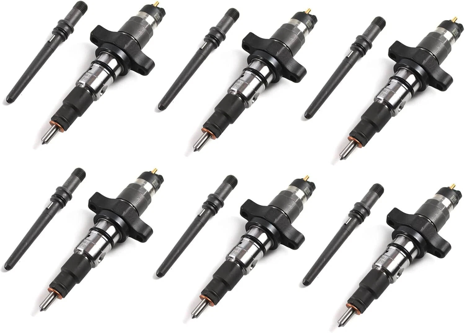 6X Fuel Injectors 0986435503 0445120255 for Dodge Pick-up Truck 5.9L (2003)
