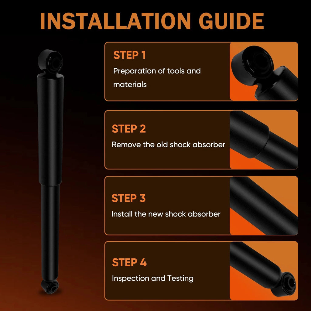 Rear Struts Shocks for GMC Yukon XL 1500 & Chevrolet Suburban (2000–2006)