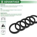 Set of 5 Oil Seal Rotary Shaft Seal NBR Rubber 35.5x43.5x5mm