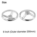 3-Spoke Handwheel for Equipment Upgrade (Oil-resistant, Smooth, Burr-free)