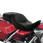 Black Rider & Passenger Seat for Harley Touring Electra Glide FLHT (1997–2007)