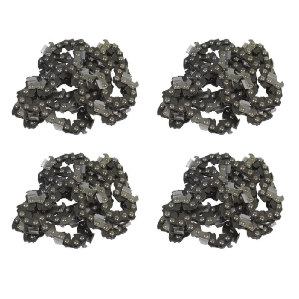 4 Pack 20" Full Chisel Chain for Various Chainsaws (.325" .050 Gauge) 72LGX072G