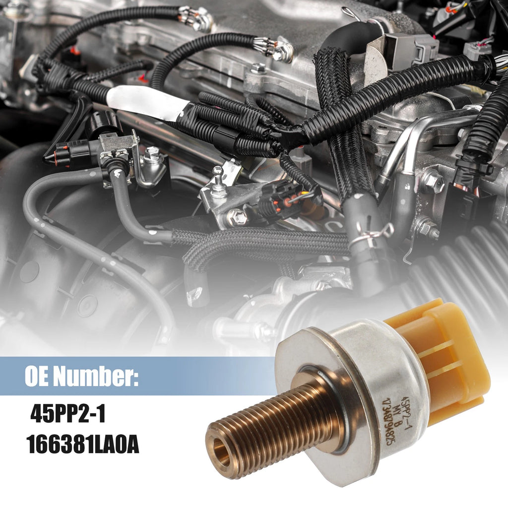 Fuel Rail Pressure Sensor for Nissan Armada (2017–2022) 166381LA0A