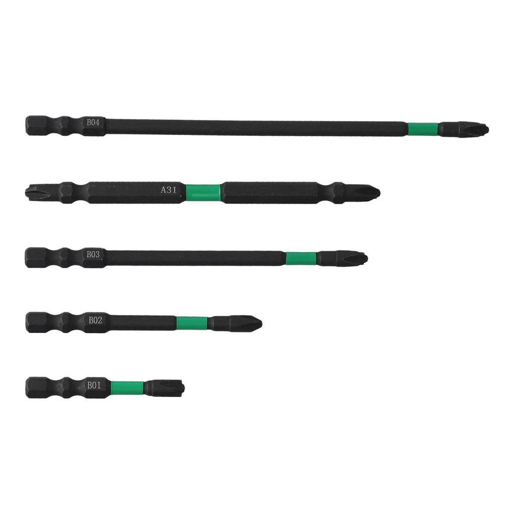 6PCS Alloy Steel Magnetic Cross Screwdrivers for Electrical Tasks