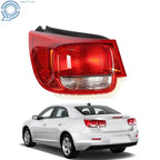 Tail Lights for Chevy Malibu (2013-2016) Halogen Rear Outer Left Red Lens