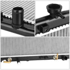 OE Style Aluminum Core Cooling Radiator DPI-13105 for Honda CR-Z/Insight (2010–2016)