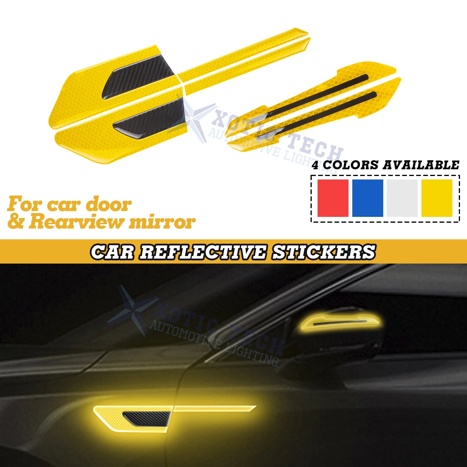 Side Door Marker Scratch Protector Film for Car Make Model (YYYY–YYYY)