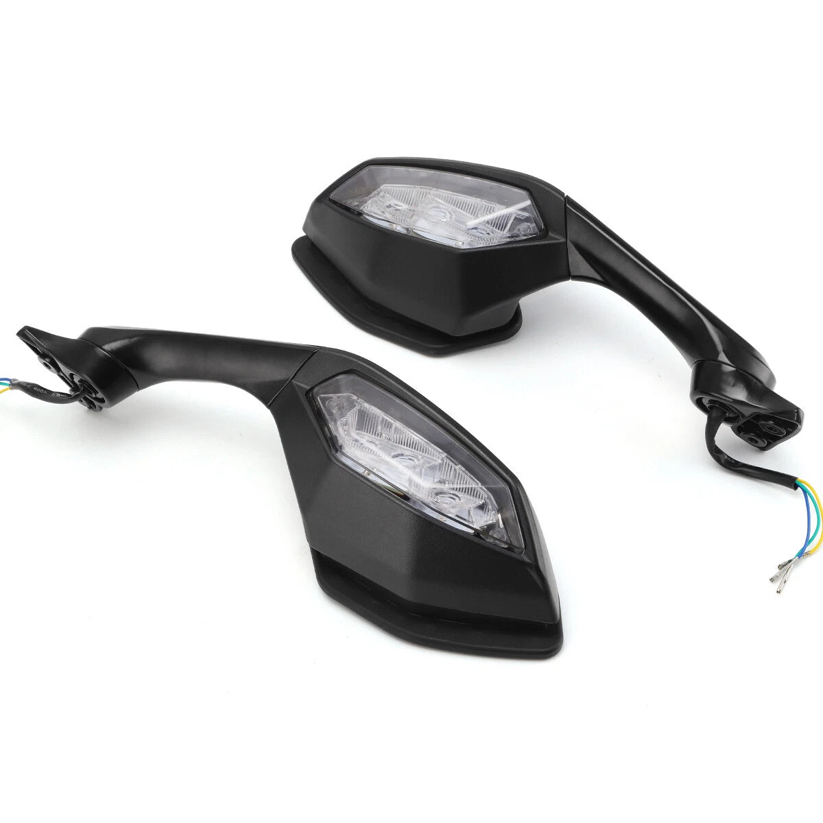 LED Turn Signal Rear View Mirrors for Yamaha YZF R1, R6