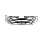 Replacement Gray Chrome Plastic Front Grille For 2015-2017 Toyota Sienna