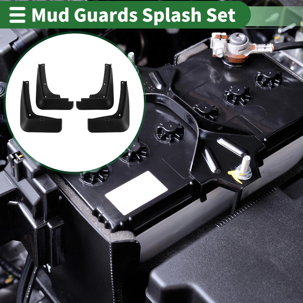 Mud Flaps Splash Guards for Hyundai Tucson (2015–2016) W/ Mount Accessories
