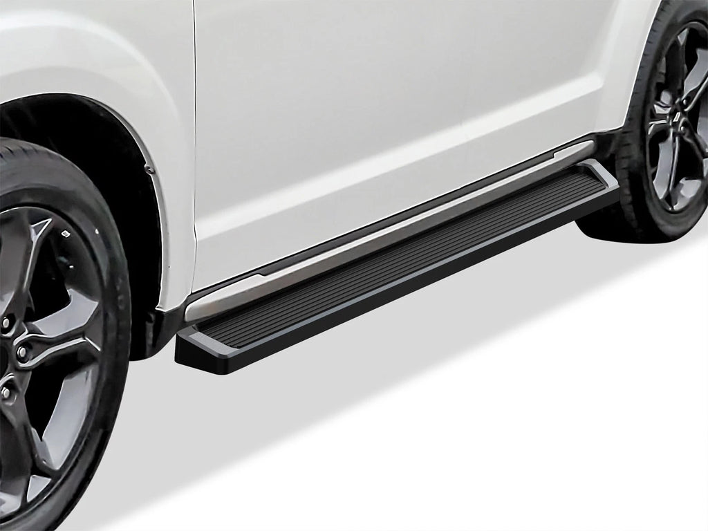 iBoard Black Running Boards for Dodge Journey (2009–2020)