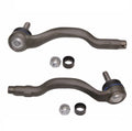 Set of 2 Front Outer Steering Tie Rod Ends for BMW E46 (1998–2006)