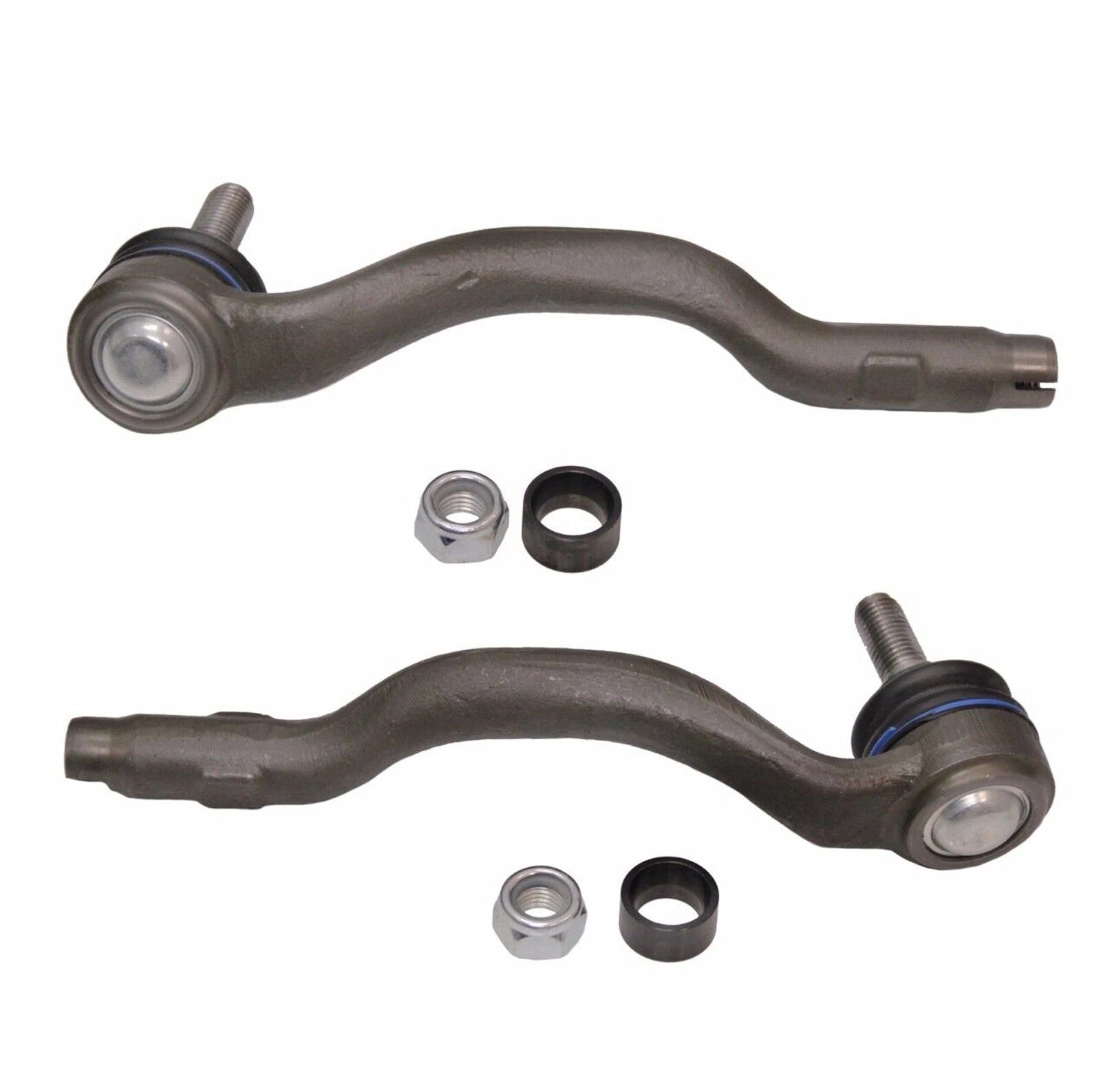 Set of 2 Front Outer Steering Tie Rod Ends for BMW E46 (1998–2006)