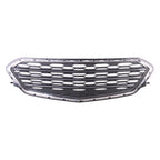 Replacement Black Chrome/Matte ABS Plastic Front Lower Grille