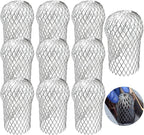 10 Pack Gutter Guards for Leaf Protection (Aluminum, 3")