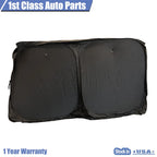 Foldable Windshield Sun Shade for Universal Fit (57" x 35")
