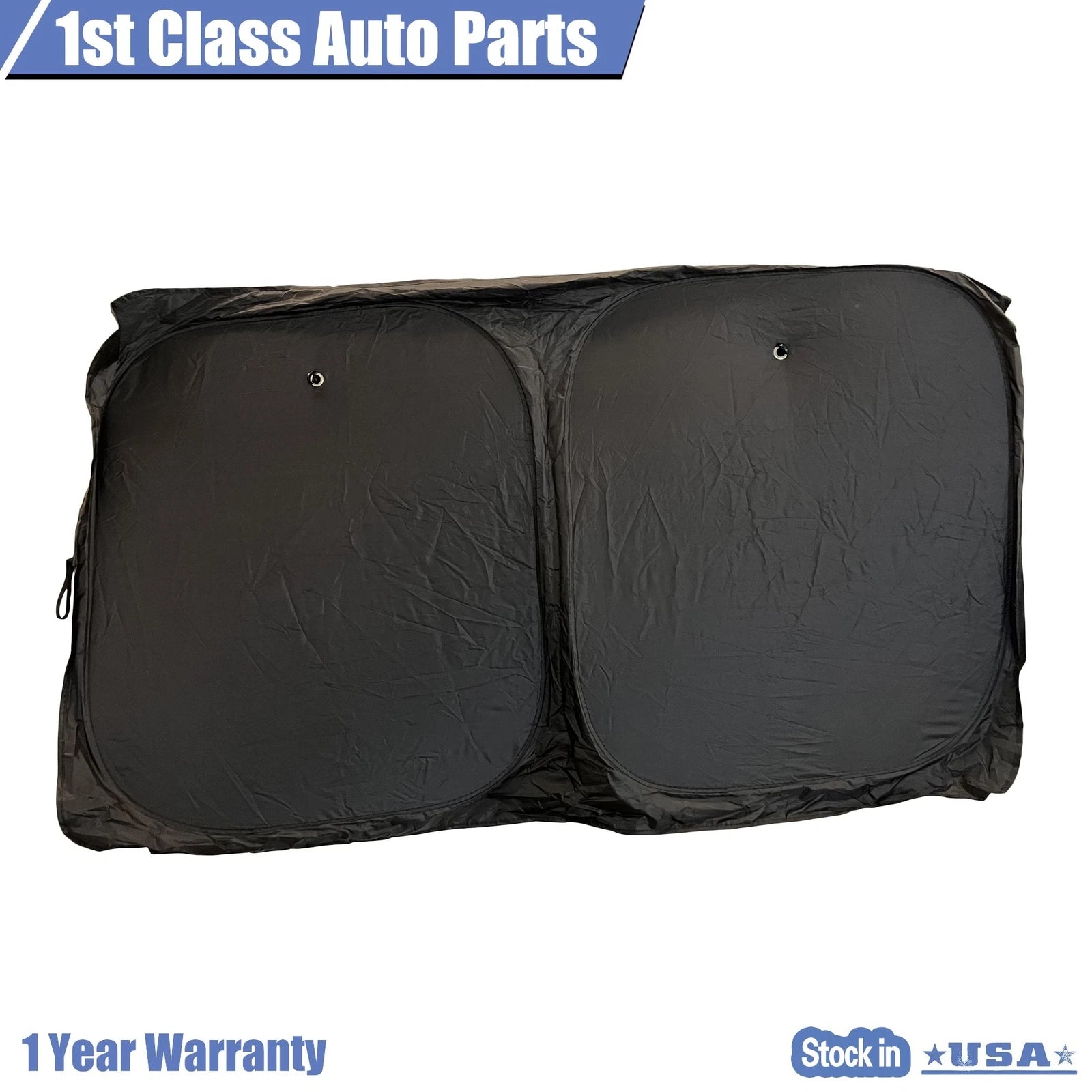 Foldable Windshield Sun Shade for Universal Fit (57" x 35")