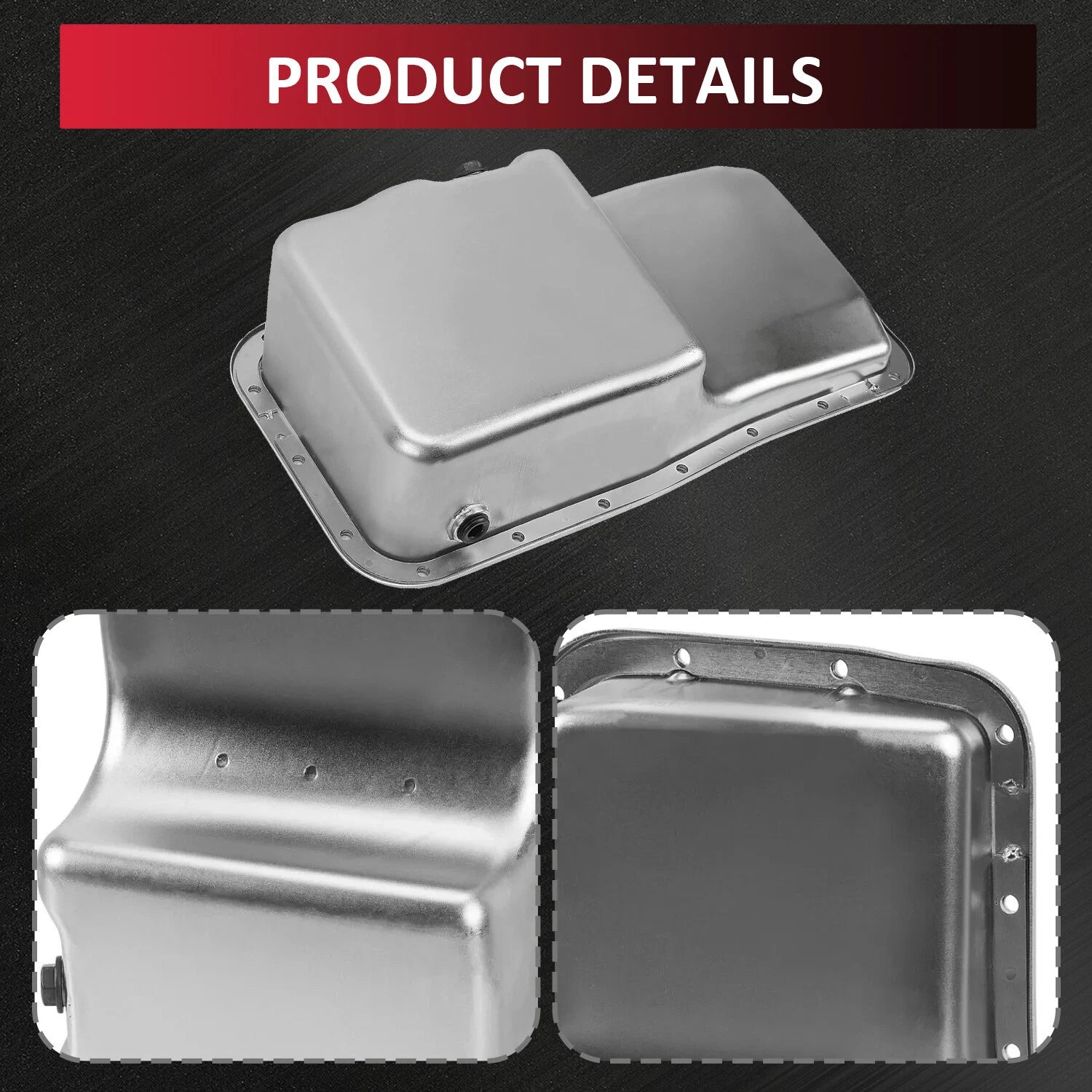4 Quart Oil Pan Zinc for Acura Honda Civic Integra B16 B18C B18B (1992–2001)