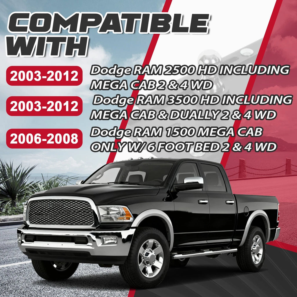 Gooseneck Trailer Hitch Kit for Dodge Ram 1500 2500 3500 (2003-2012)