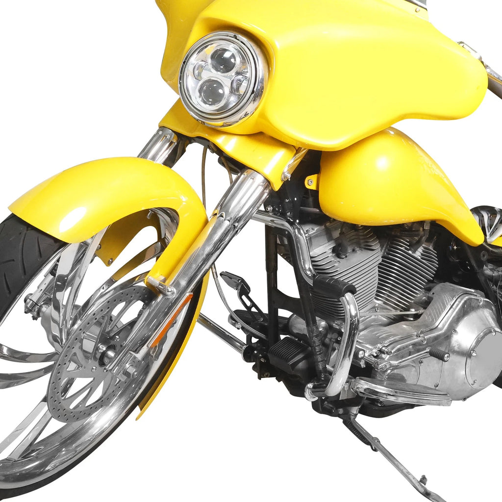 Mustache Engine Guard Crash Bar for Harley Touring Electra Road Glide (1997–2008)