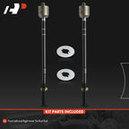 2X Front Inner Tie Rod End for Ford Focus SVT (2002-2004)