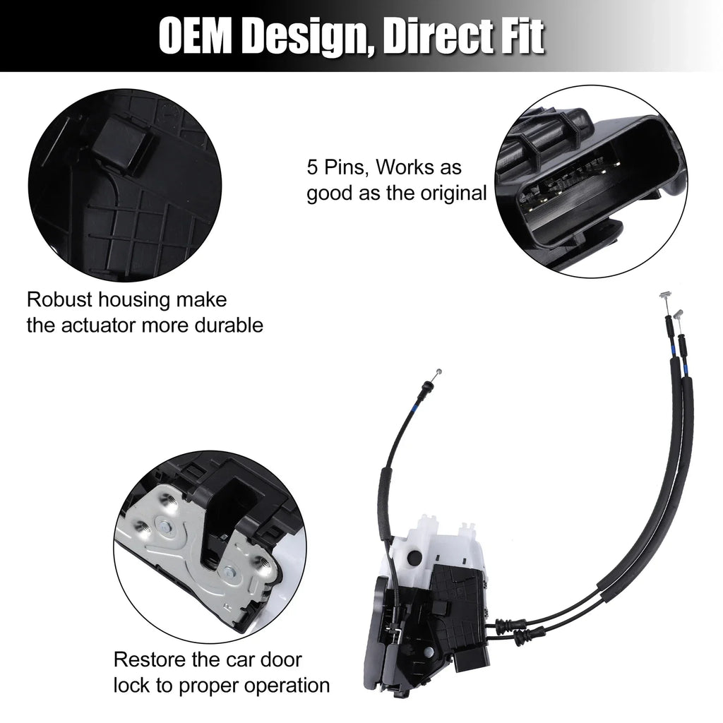 Rear Right Door Latch Lock Actuator for Hyundai Tucson (2016-2019)