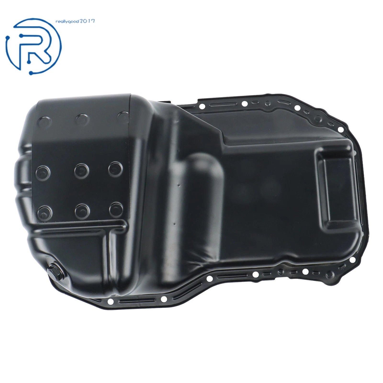 Engine Oil Pan for Mitsubishi Lancer (2004-2006) Black with Drain Plug