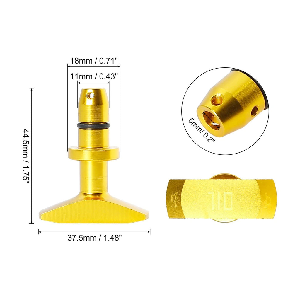 Oil Dipstick Pull Handle for Ford Mustang GT V8 GT500 (1999–2011) Gold Tone