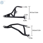 Set of 2 Black Front Lower A-Arms for Polaris RZR XP 1000/4 (2014–2023)