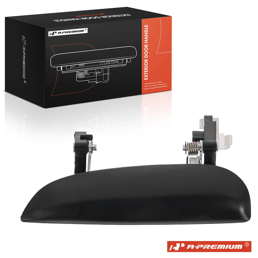 Front Driver Door Handle for Kia Rio (2003–2005) Black Manual Locks